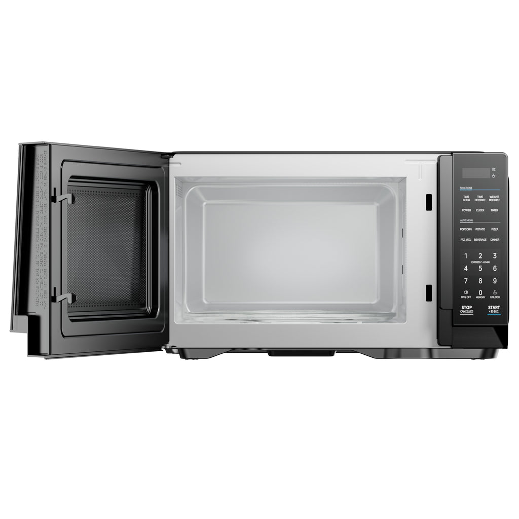 Midea Countertop Microwave Oven, 0.9 Cu Ft, 900 Watts, 11 Power Levels, Compact, Black