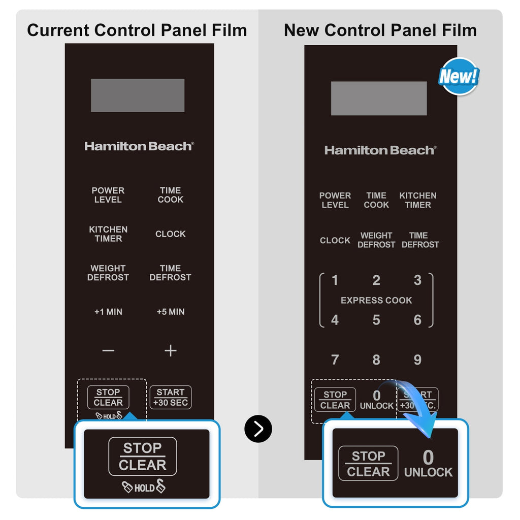 Hamilton Beach 1.6 Cu ft Sensor Cook Countertop Microwave Oven in Stainless Steel, New