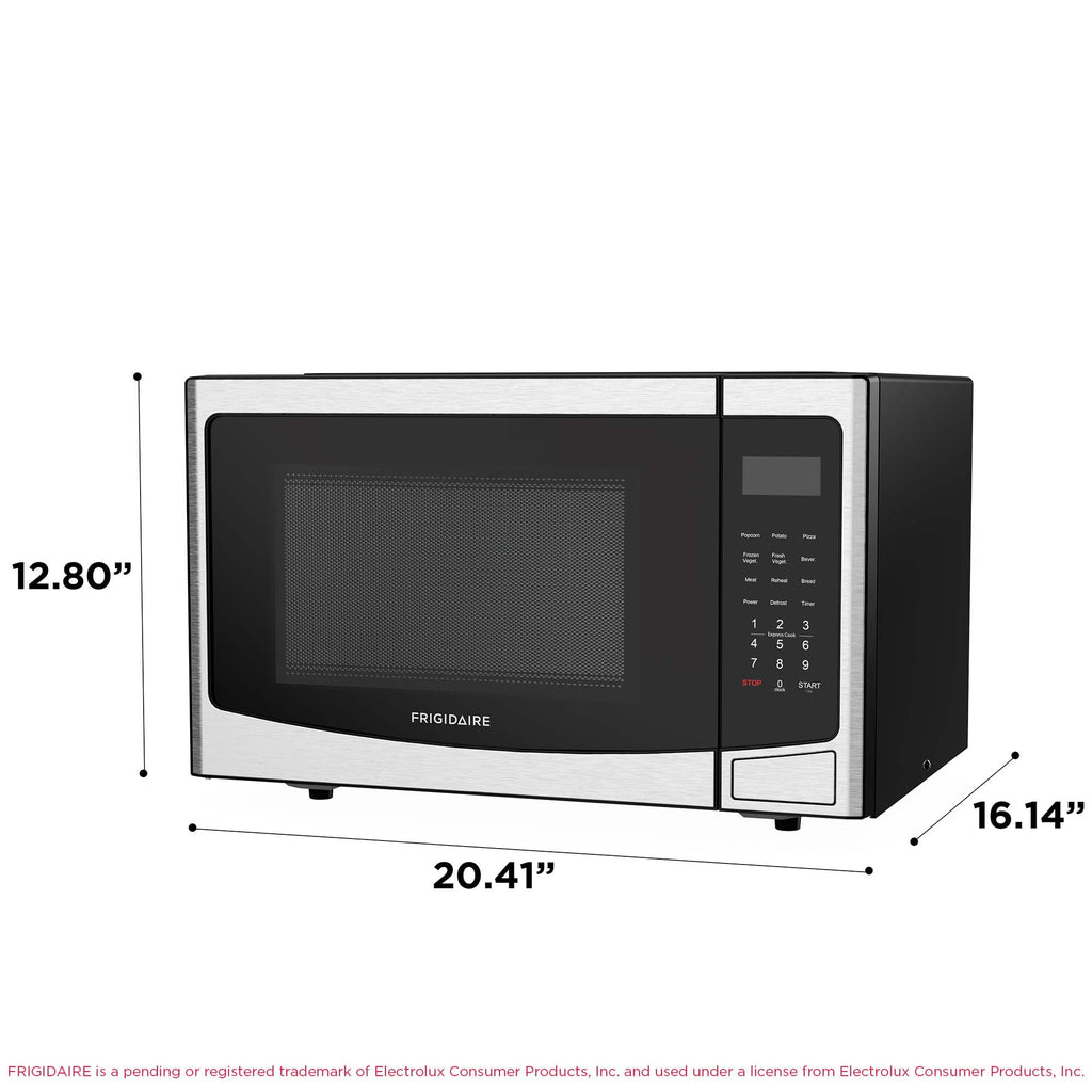 Frigidaire 1.2 Cu. Ft. Countertop Microwave, With Inverter Technology, Stainless Steel