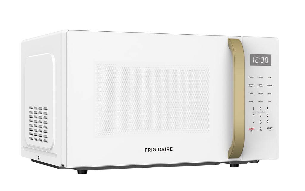 Frigidaire 1.1 CU. FT. Microwave, White and Gold