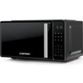 Chefman Countertop Microwave Oven 0.7 Cu. Ft., 700 Watts with 3 Presets and 10 Power Levels - Black