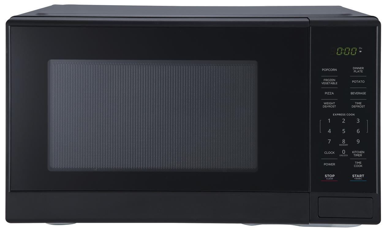 Mainstays 1.1 cu ft Microwave Oven in black