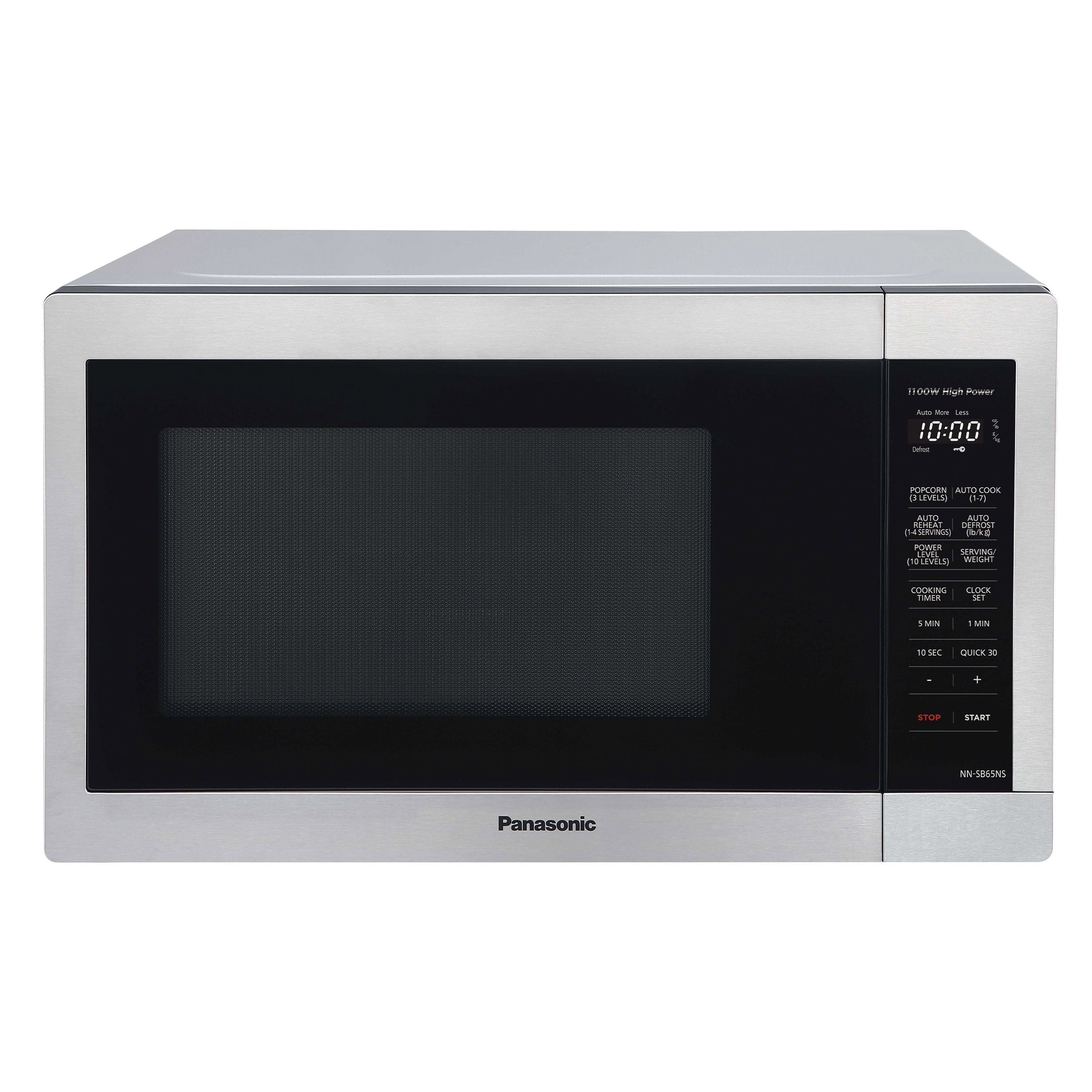 Panasonic 1.3 cu ft Countertop Microwave Oven in Glass Door