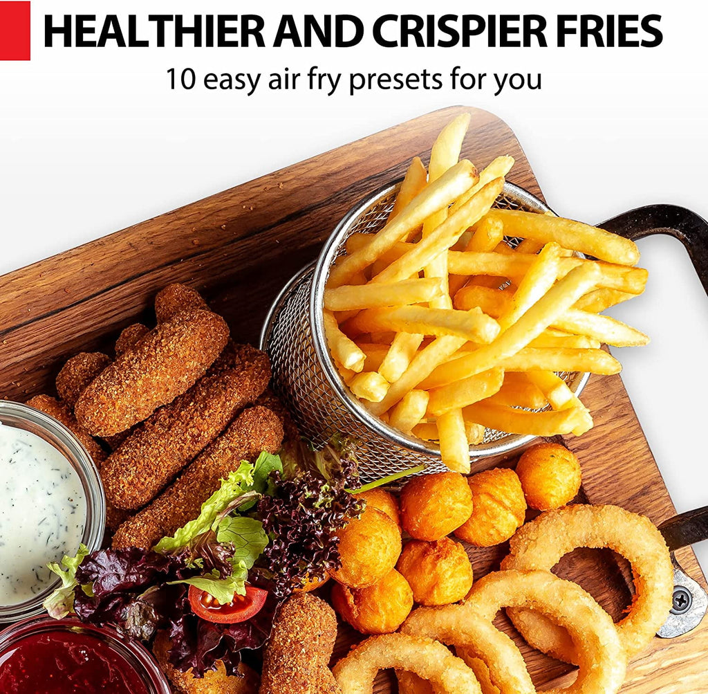 TOSHIBA 6-in-1 Inverter Microwave Oven Air Fryer Combo, MASTER Series, Countertop Microwave, Air Fryer, Broil, Convection, Speedy Combi, Even Defrost, 11.3 Turntable, Eco-Mode, 27 Auto Menu