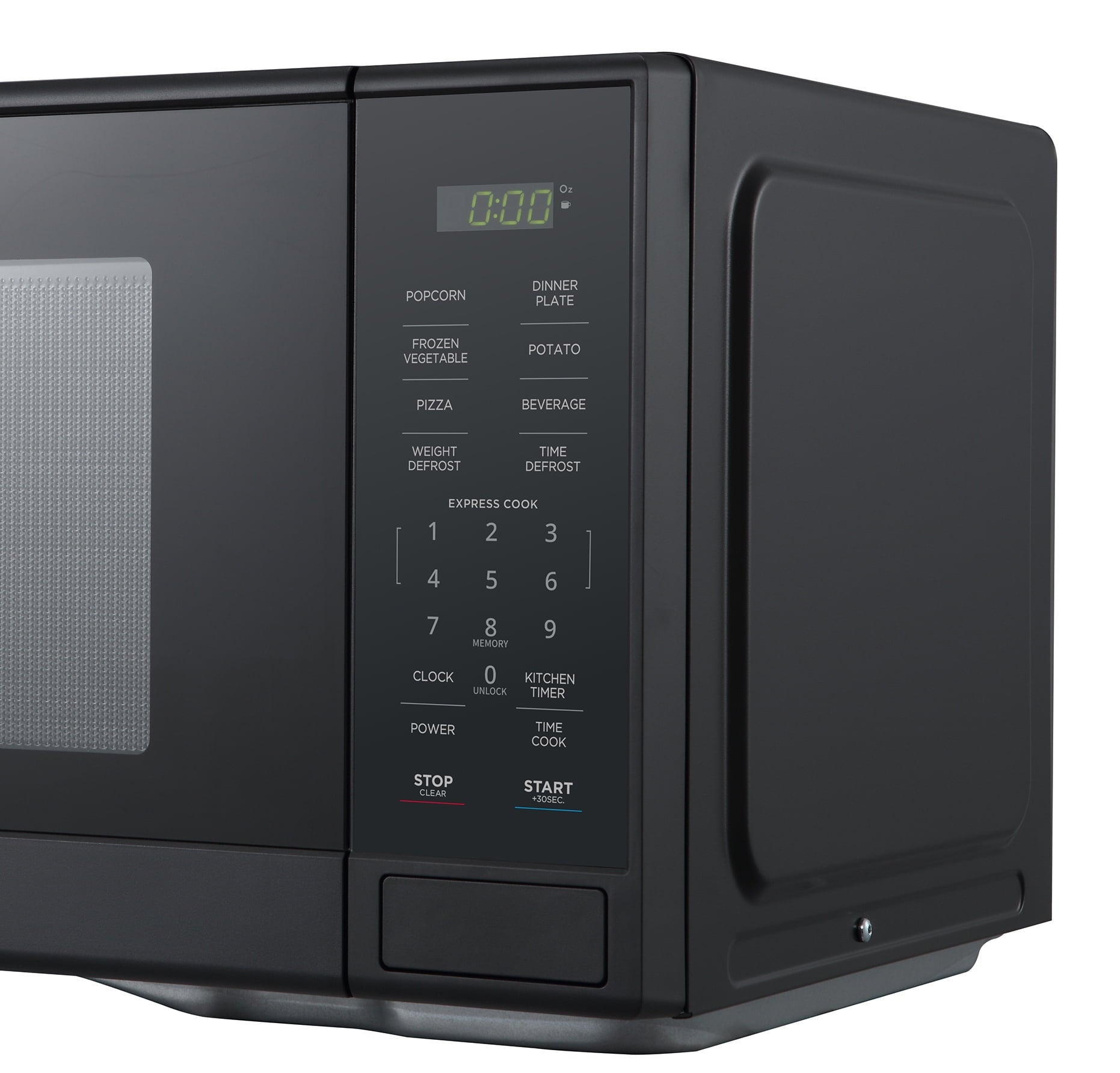 Mainstays 1.1 cu ft Microwave Oven in black